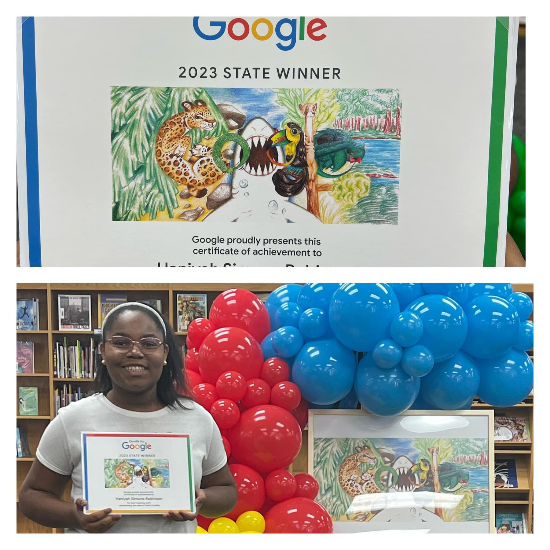 Hillcrest Middle student wins state Doodle for Google; voting for top 5